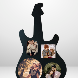 Guitar Photo Frame with your photos